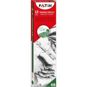 FATİH DERECELİ RESİM KALEMİ 6B