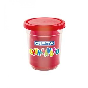 GIPTA OYUN HAMURU TEKLİ 120 GR.KIRMIZI