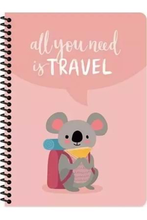 KESKİN 80 YP.DEFTER A5 KARELİ SPİR.GEZGİNLER
