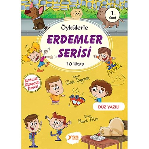 ERDEMLER SERİSİ + SORU KİTAPCIĞI ( DÜZ YAZI)