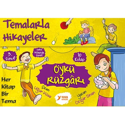 TEMALARLA ÖYKÜ RÜZGARI KUTULU SET + SORU KİTAPÇIĞI