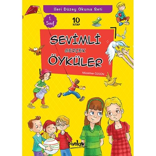 PİNOKYO 1.SINIF Sevimli Gerçek Öyküler ( DÜZ)-10 KİTAP