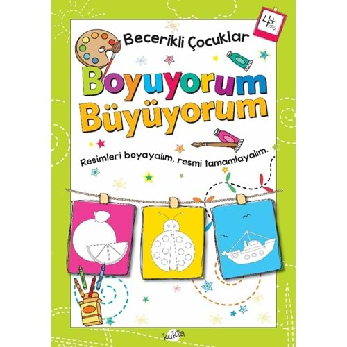 KUKLA BECERİKLİ ÇOCUKLAR 4 YAŞ VE ÜSTÜ - Boyuyorum Büyüyorum