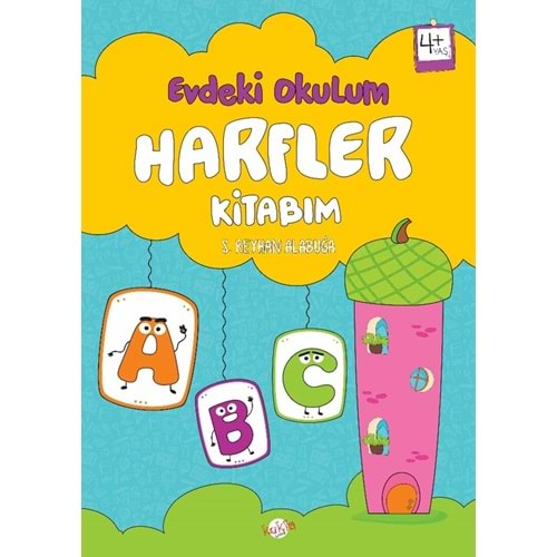 KUKLA EVDEKİ OKULUM HARFLER KİTABIM 4 YAŞ VE ÜSTÜ