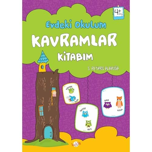 KUKLA EVDEKİ OKULUM KAVRAMLAR KİTABIM 4 YAŞ VE ÜSTÜ