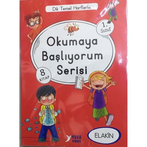 YUVA OKUL 1.SINIF ELAKİN-OKUMAYA BAŞLIYORUM-8 KİTAP