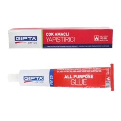 GIPTA SIVI YAPIŞTIRICI 90 GR.SOLVENTLİ