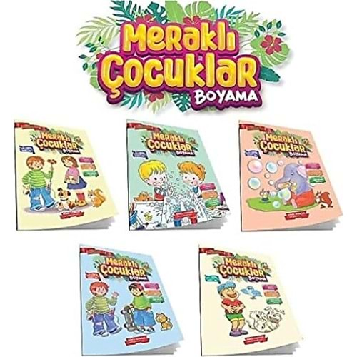 GÖNÜL MERAKLI ÇOCUKLAR BOYAMA KİTABI 32 SAYFA