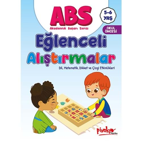 PİNOKYO ABS EĞLENCELİ ALIŞTIRMALAR 5-6 YAŞ 48 SAYFA