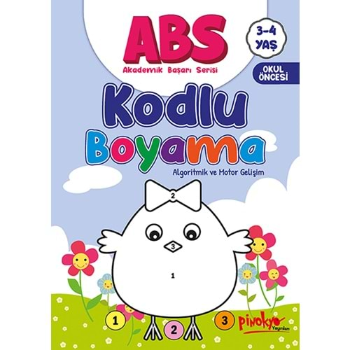 PİNOKYO ABS KODLU BOYAMA 3-4 YAŞ 32 SAYFA