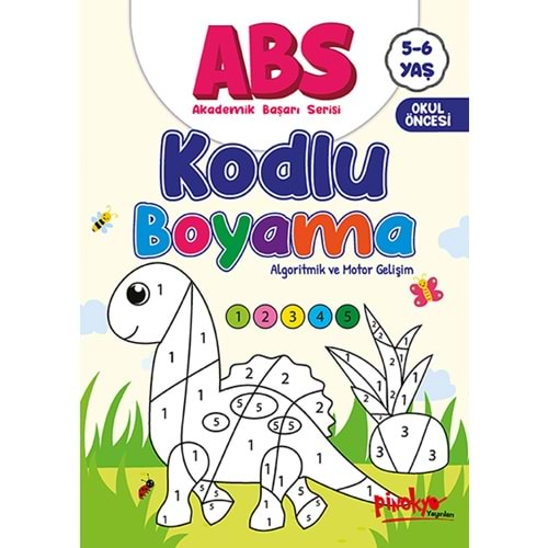 PİNOKYO ABS KODLU BOYAMA 5-6 YAŞ 32 SAYFA