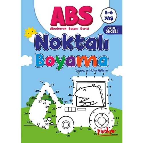 PİNOKYO ABS NOKTALI BOYAMA 5-6 YAŞ 32 SAYFA