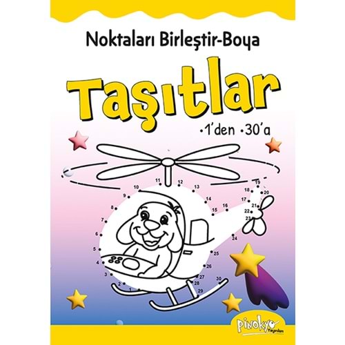 PİNOKYO NOKTALARI BİRLEŞTİR-BOYA TAŞITLAR 1DEN 30A 32 SAYFA