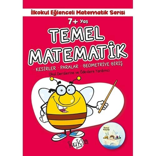 KUKLA TEMEL MATEMATİK 7+YAŞ VE ÜSTÜ - (ÇIKARTMALI)