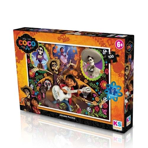 KS GAMES PUZZLE 100 LÜ COCO 48*34 CM.CO 714