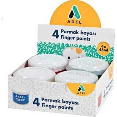 ADEL PARMAK BOYASI 4 RENK 45 ML.