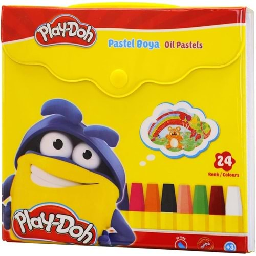 PLAY-DOH PASTEL BOYA 24 RENK ÇANTALI