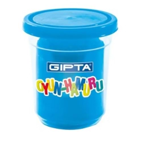 GIPTA OYUN HAMURU TEKLİ 120 GR.MAVİ