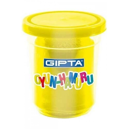 GIPTA OYUN HAMURU TEKLİ 120 GR.SARI