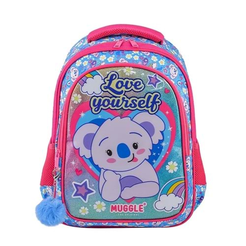 MUGGLE OKUL ÇANTASI CUTE KOALA MAVİ MU-8744