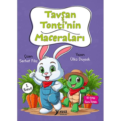 YUVA 1.SINIF TAVŞAN TONTİNİN MACERALARI 10 KİTAP