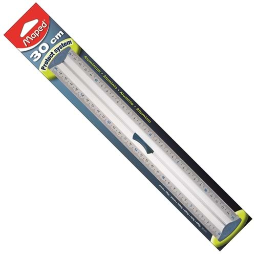 MAPED DESİMETRE CETVEL 30 CM.ALÜMİNYUM TRİPLE