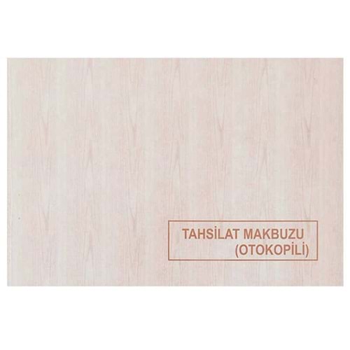 DİLMAN TAHSİLAT MAKBUZU 2 NUSHA OTOKOPİLİ 2/50 KOD:4015