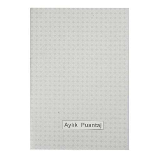 DİLMAN PUANTAJ DEFTERİ AYLIK BÜYÜK KOD:3203