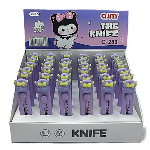 AJM KUROMİ THE KNİFE MİNİ MAKET BIÇAĞI C-280