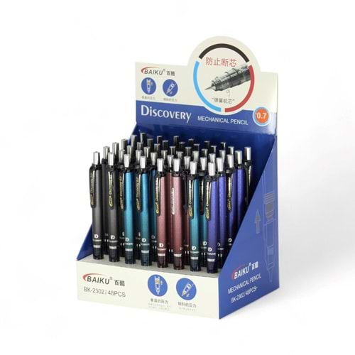 YLM VERSATİL KALEM 0.7 MM 48 Lİ PAKET 2302