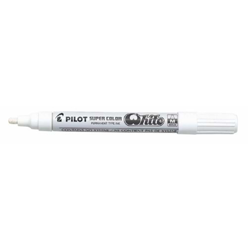 PILOT PAİNT MARKER BEYAZ MEDYUM 12 Lİ PK. SC-W-M