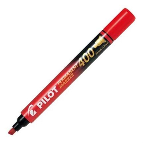 PILOT PERMANENT MARKER KIRMIZI KESİK UÇ SCA-400-R