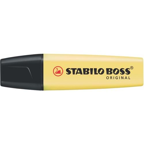 STABILO BOSS FOSFORLU KALEM PASTEL SARI 70/144