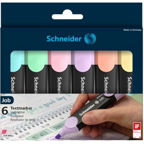 SCHNEİDER FOSFORLU KALEM PASTEL 6 LI