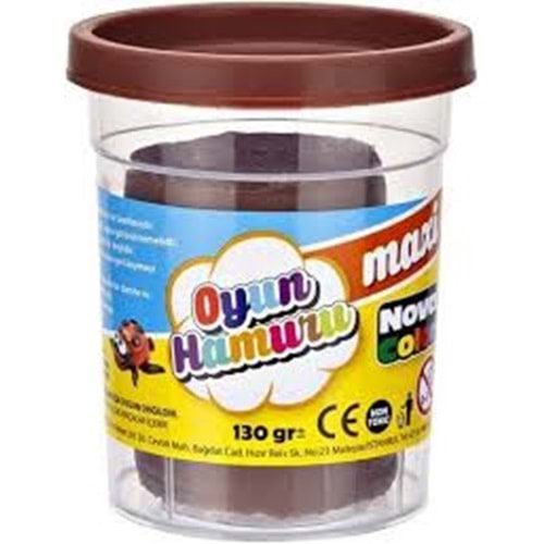 NOVA COLOR OYUN HAMURU KAHVERENGİ 100 GR.MAXİ NC-4144