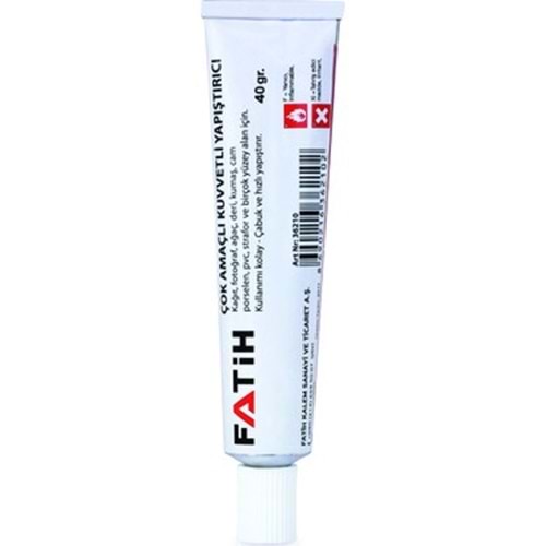 FATİH SIVI YAPIŞTIRICI 40 GR.ÇOK AMAÇLI 36210