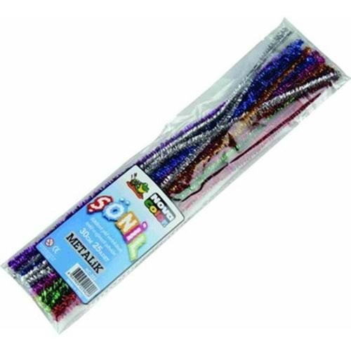 NOVA COLOR METALİK ŞÖNİL 30 CM.BR-2821