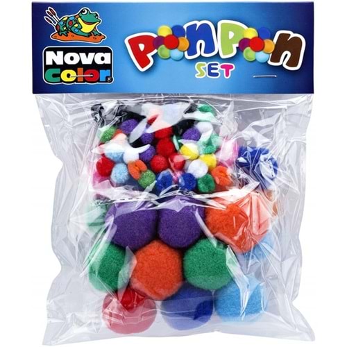 NOVA COLOR PONPON SETİ NC-350