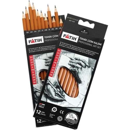 FATİH TEKNİK ÇİZİM KALEMİ PROFESYONEL SETİ12 Lİ