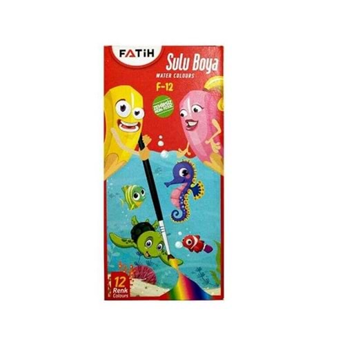FATİH SULUBOYA 12 RENK F-12