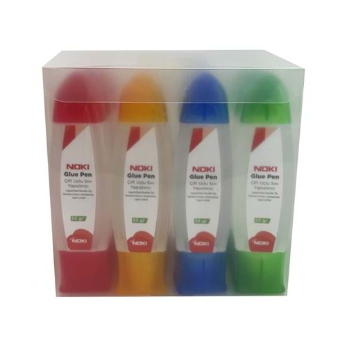 NOKİ GLUE PEN ÇİFT UÇLU YAPIŞTIRICI 55 GR.12 Lİ KOD:3455