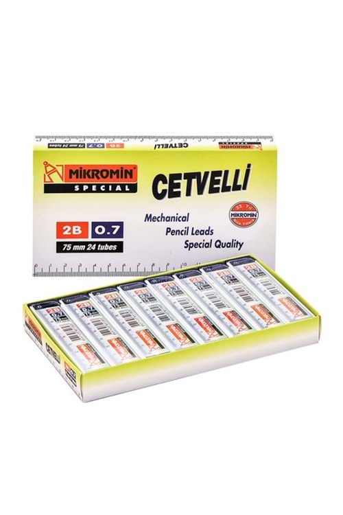 MİKRO MİN-UÇ 0.7 MM.CETVELLİ 75 MM.