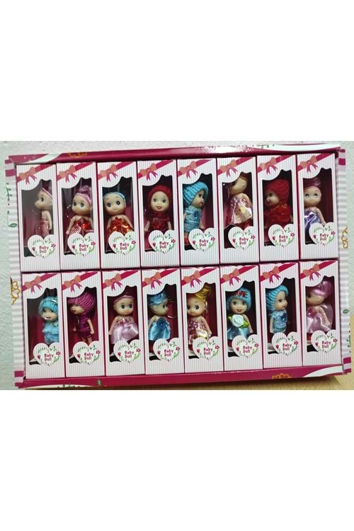 STANDLI PARMAK BEBEK ANAHTARLIK-BABY DOLL