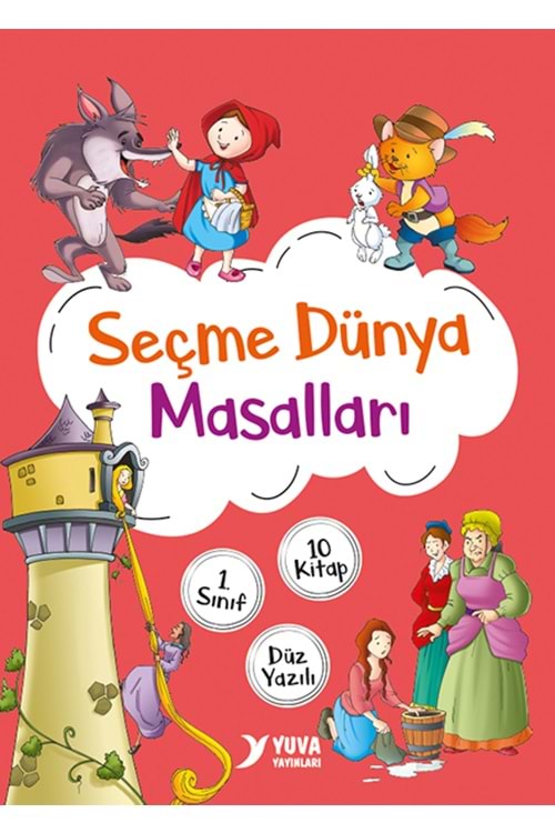 YUVA 1.SINIF SEÇME DÜNYA MASALLARI(DÜZ YAZI)