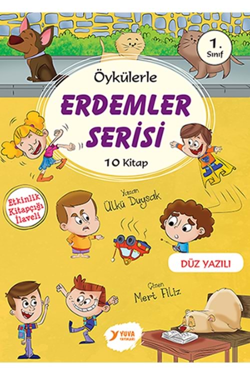 YUVA 1.SINIF ERDEMLER SERİSİ-SORU KİTAPCIĞI ( DÜZ YAZI)