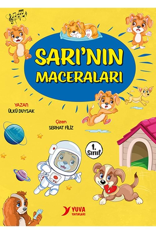 YUVA 1.SINIF SARININ MACERALARI -SORU KİTAPCIĞI ( DÜZ YAZI)