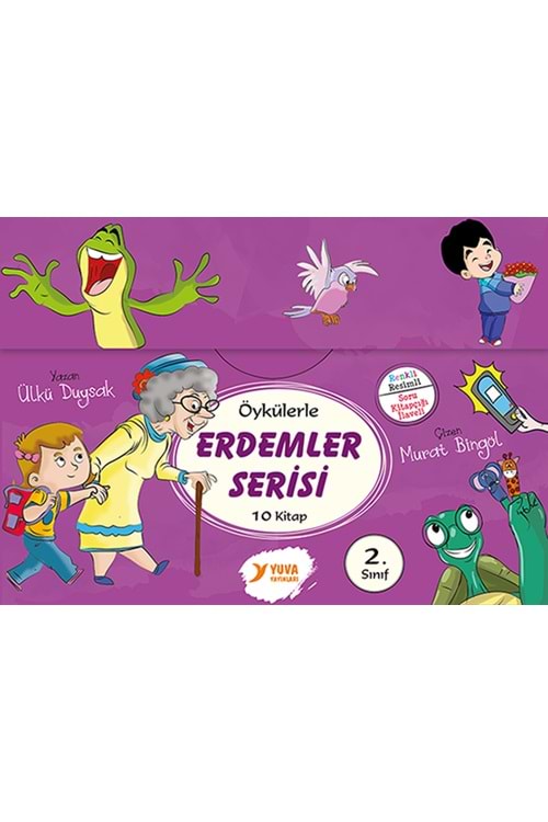 YUVA 2.SINIF ERDEMLER SERİSİ KUTULU SET-SORU KİTAPÇIĞI