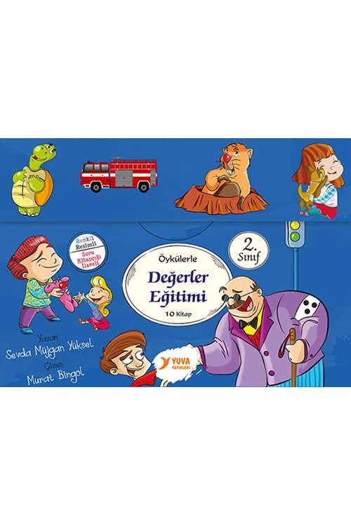 YUVA 2.SINIF DEĞERLER SERİSİ KUTULU SET-SORU KİTAPÇIĞI