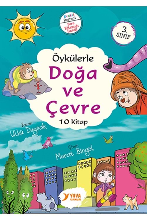 YUVA 3.SINIF DOĞA VE ÇEVRE SERİSİ KUTULU SET-SORU KİTAPÇIĞI