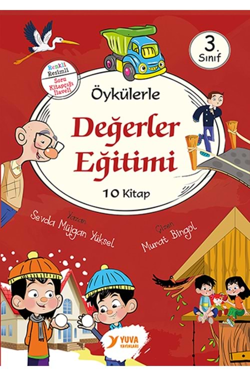 YUVA 3.SINIF DEĞERLER SERİSİ KUTULU SET-SORU KİTAPÇIĞI